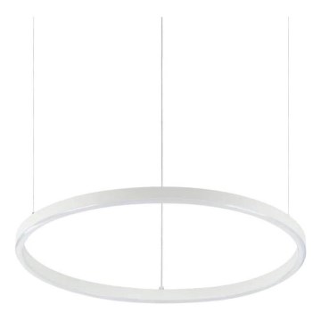Ideal Lux - Sospensione LED dimmerabile su cavo ORACLE SLIM LED/28W/230V 3000K CRI 90 Ø 50 cm bianco