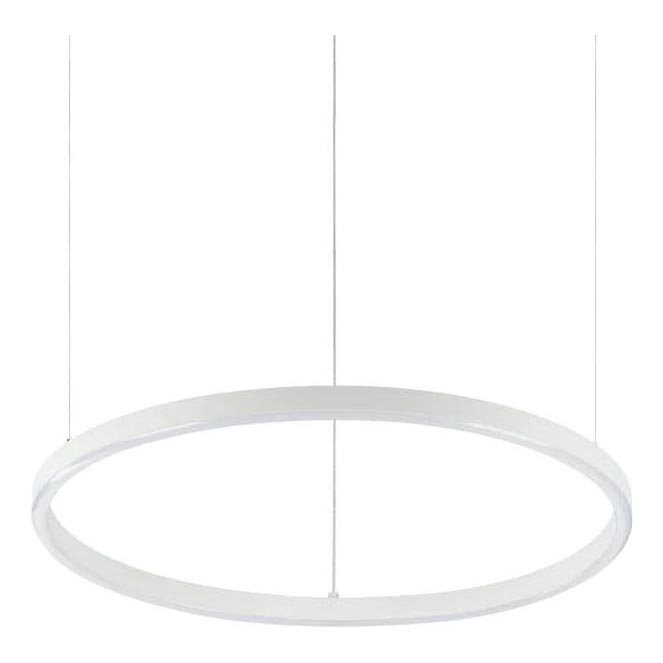 Ideal Lux - Sospensione LED dimmerabile su cavo ORACLE SLIM LED/28W/230V 3000K CRI 90 Ø 50 cm bianco