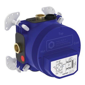 Ideal Standard A1000NU - Corpo di montaggio per miscelatori da incasso BUILT-IN blu