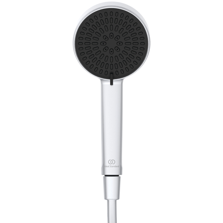 Ideal Standard BD583SI - Set doccia con miscelatore termostatico CERATHERM ALU+ in finitura argento