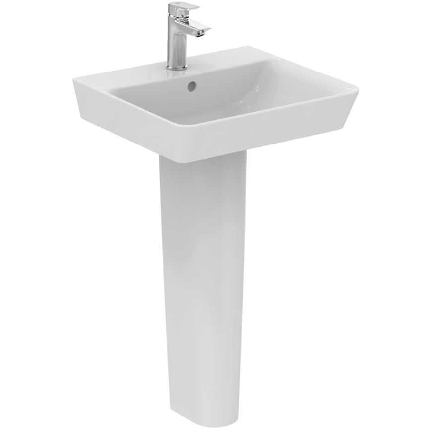 Ideal Standard E030101 - Lavabo sospeso CONNECT AIR 50x45 cm ceramica/bianco