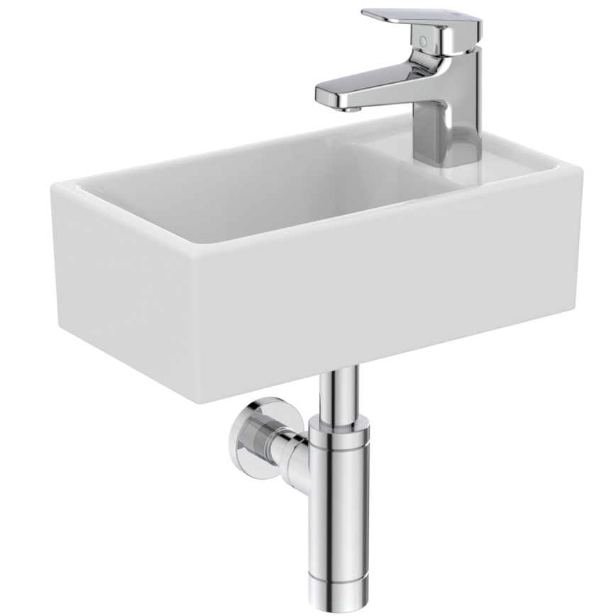 Ideal Standard E211201 - Lavabo sospeso I.LIFE S 37x21 cm ceramica/bianco