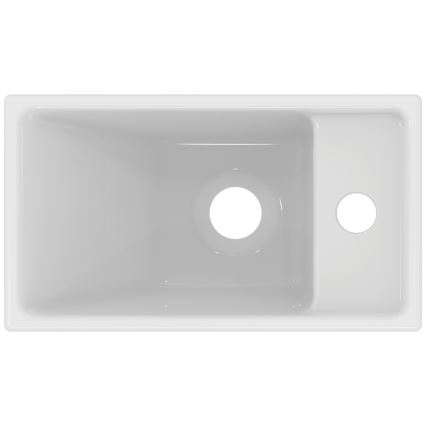 Ideal Standard E211201 - Lavabo sospeso I.LIFE S 37x21 cm ceramica/bianco