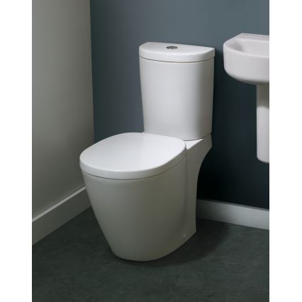Ideal Standard E712801 - Sedile per WC CONNECT, bianco
