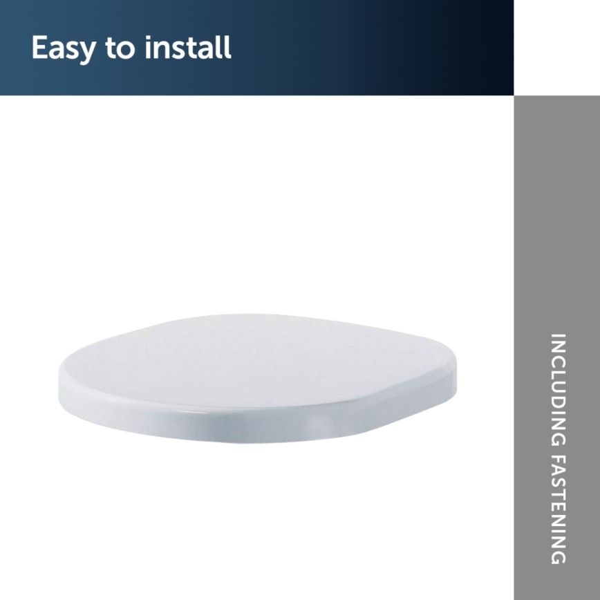 Ideal Standard K706101 - Sedile WC SoftClose TONIC bianco