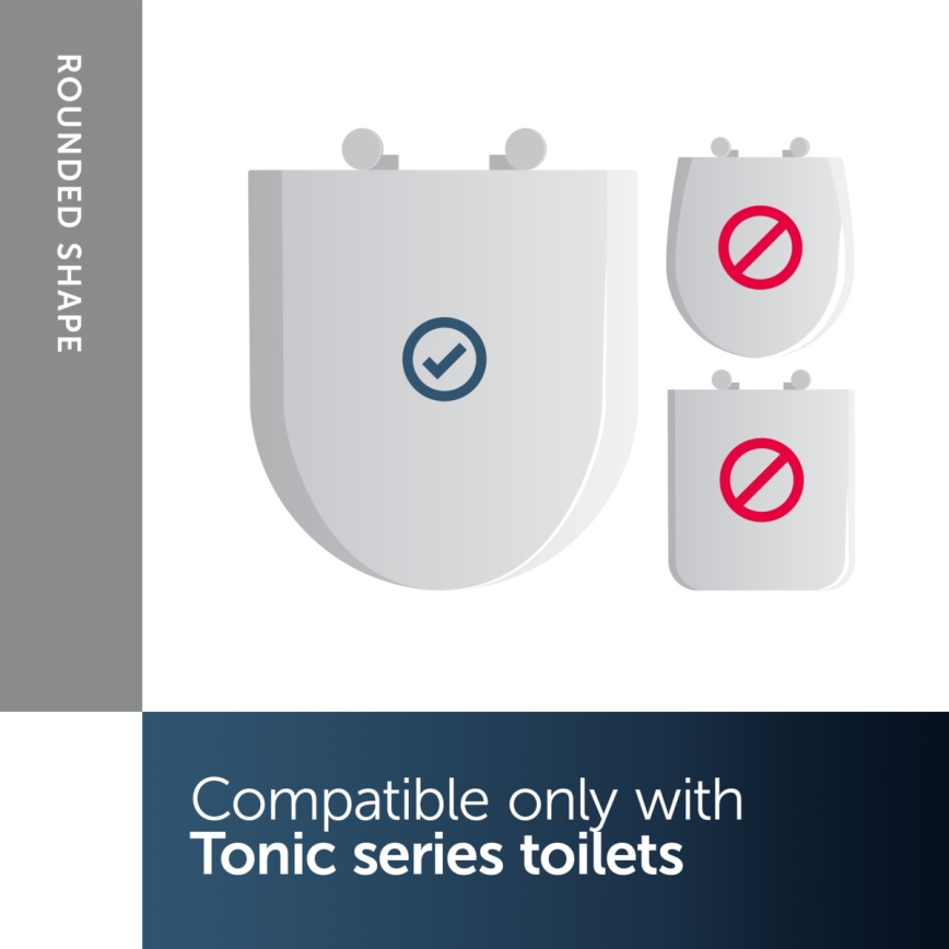 Ideal Standard K706101 - Sedile WC SoftClose TONIC bianco