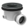 Ideal Standard K936367 - Sifone per piatto doccia 9 cm nero/bianco