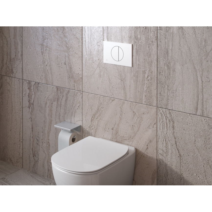 Ideal Standard T352701 - Sedile per WC SoftClose TESI, bianco