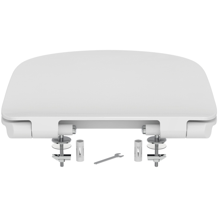 Ideal Standard T352701 - Sedile per WC SoftClose TESI, bianco