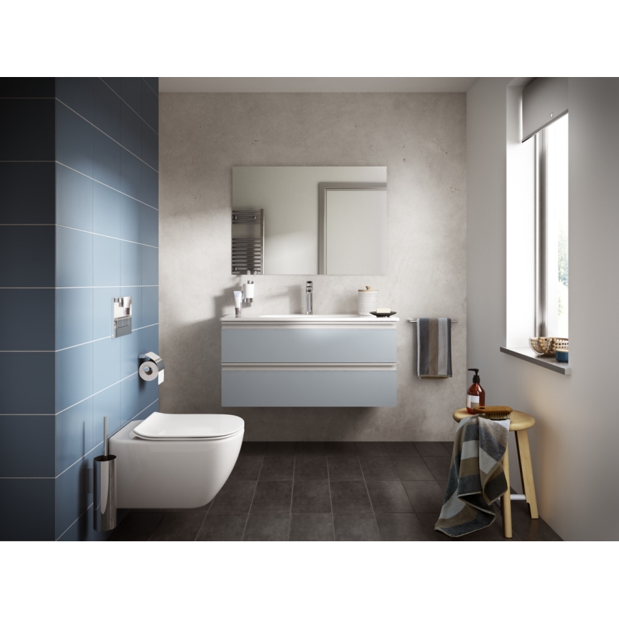 Ideal Standard T354601 - WC sospeso con sedile SoftClose TESI in ceramica/bianco