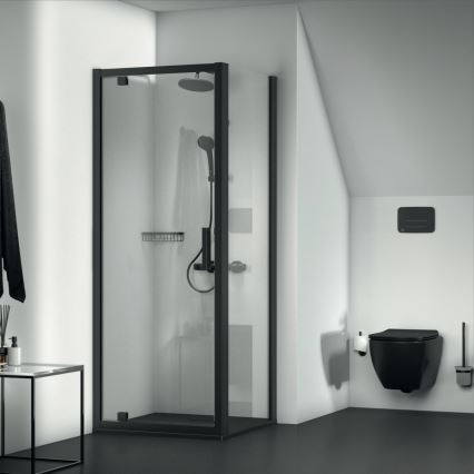 Ideal Standard T3546V3 - WC sospeso TESI in ceramica con sedile SoftClose, nero