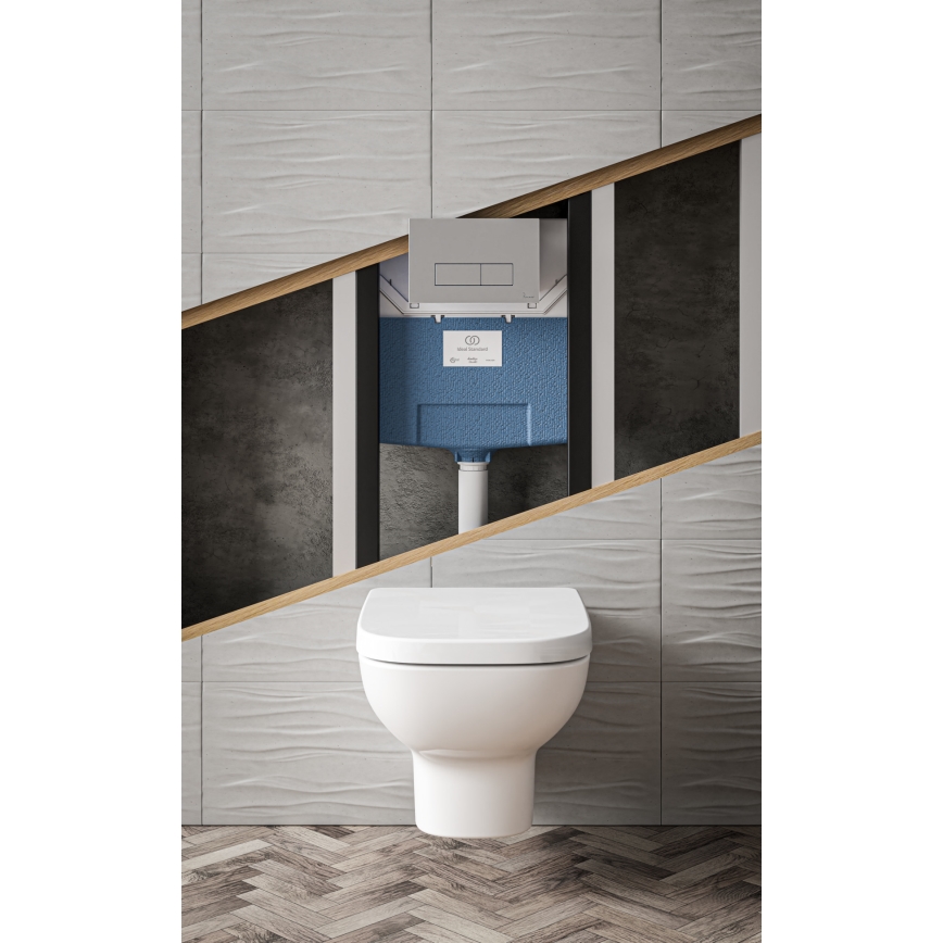 Ideal Standard T453001 - Sedile per WC I.LIFE A bianco
