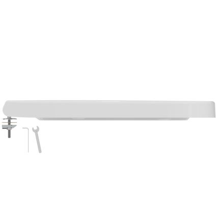 Ideal Standard T453001 - Sedile per WC I.LIFE A bianco