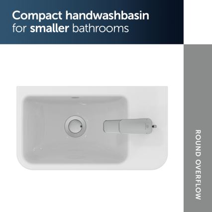 Ideal Standard T458601 -  Lavabo sospeso I.LIFE S 45x25 cm ceramica/bianco