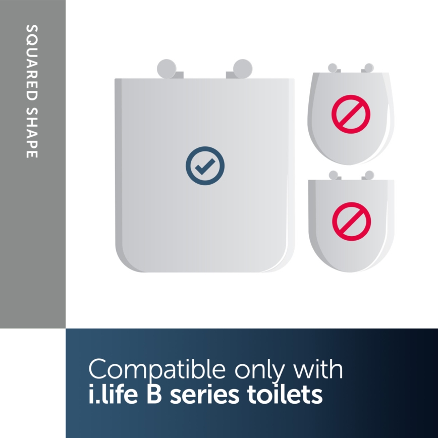 Ideal Standard T468301 - Sedile WC SoftClose I.LIFE B bianco