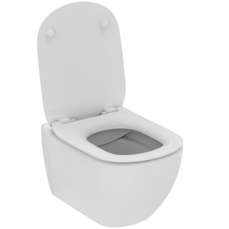 Ideal Standard T552201 - Sedile per WC TESI SoftClose, bianco
