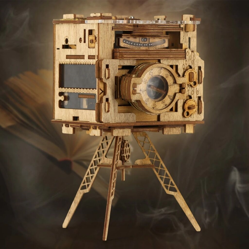 iDventure - Puzzle di legno Escape room La macchina fotografica di Sherlock