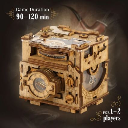 iDventure - Puzzle di legno Escape room La macchina fotografica di Sherlock