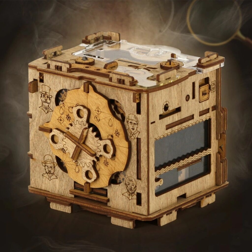 iDventure - Puzzle di legno Escape room La macchina fotografica di Sherlock