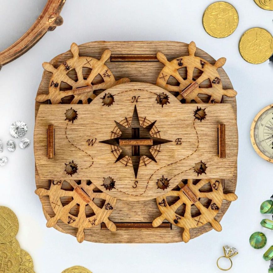 iDventure - Puzzle in legno Scatola di Davy Jones