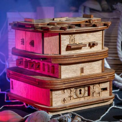 iDventure - Puzzle in legno Scatola di Davy Jones