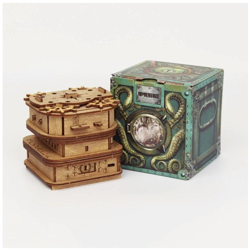 iDventure - Puzzle in legno Scatola di Davy Jones