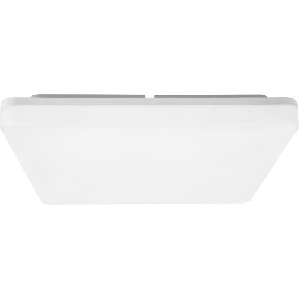 Plafoniera LED RGBW dimmerabile per bagno, 15W 230V, 3000-6500K, 22 x 22 cm, IP54, bianco, Wi-Fi Tuya