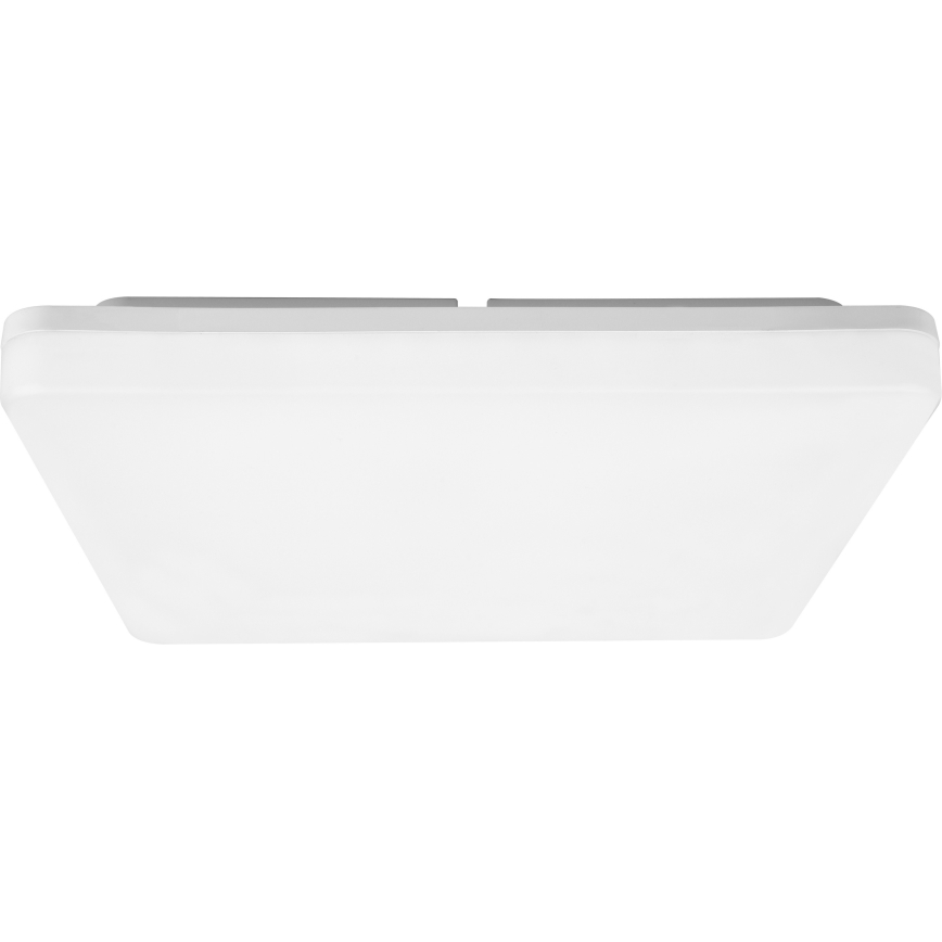 Plafoniera LED RGBW dimmerabile per bagno, 15W 230V, 3000-6500K, 22 x 22 cm, IP54, bianco, Wi-Fi Tuya