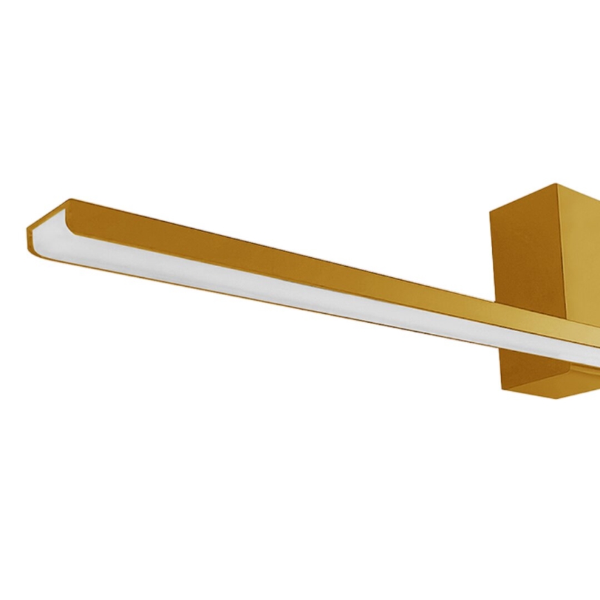 Illuminazione a LED per specchi da bagno ARTEMIS LED/13,8W/230V 4000K 60 cm IP44 oro
