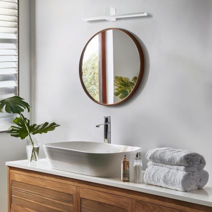 Illuminazione a LED per specchi da bagno ARTEMIS LED/13,8W/230V 4000K 60 cm IP44 argento