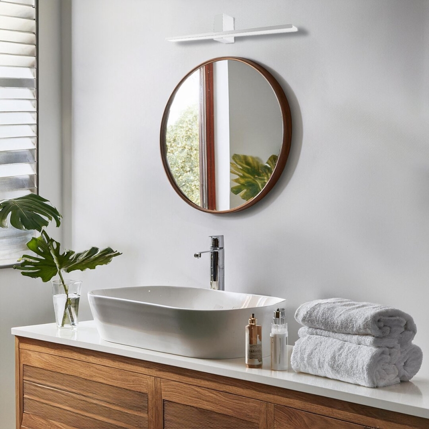 Illuminazione a LED per specchi da bagno ARTEMIS LED/13,8W/230V 4000K 60 cm IP44 argento