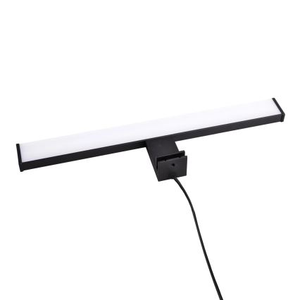 Illuminazione a LED per specchi da bagno ELBA LED/8W/230V 4000K 40 cm IP44 nero