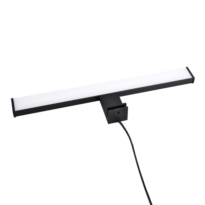Illuminazione a LED per specchi da bagno ELBA LED/8W/230V 4000K 40 cm IP44 nero