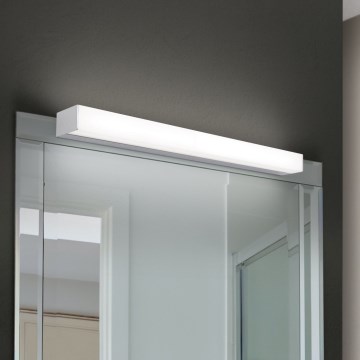 Illuminazione a LED per specchi da bagno HORIZON LED/12W/230V 3000/4000K 60 cm IP44 argento