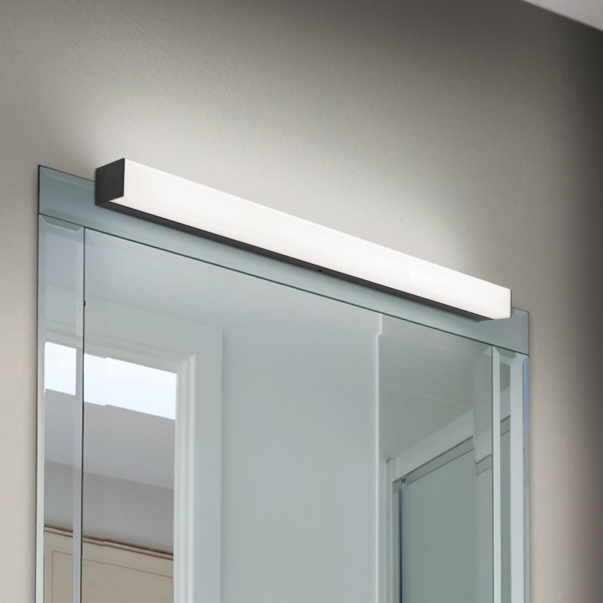 Illuminazione a LED per specchi da bagno HORIZON LED/12W/230V 3000/4000K 60 cm IP44 nero
