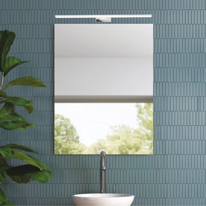 Illuminazione a LED per specchi da bagno LED/12W/230V 4000K 60 cm IP44 cromo lucido