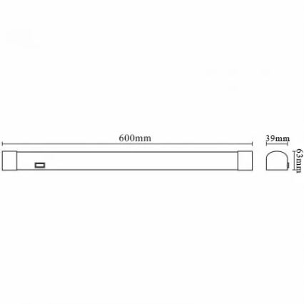 Illuminazione a LED per specchi da bagno LED/15W/230V 4000K IP44