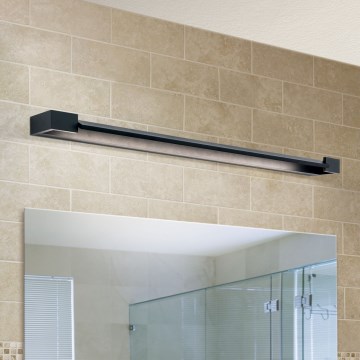 Illuminazione a LED per specchi da bagno MARILYN LED/24W/230V 90 cm IP44 nero