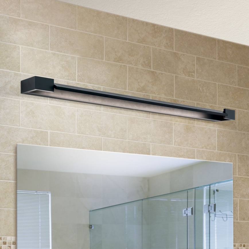 Illuminazione a LED per specchi da bagno MARILYN LED/24W/230V 90 cm IP44 nero