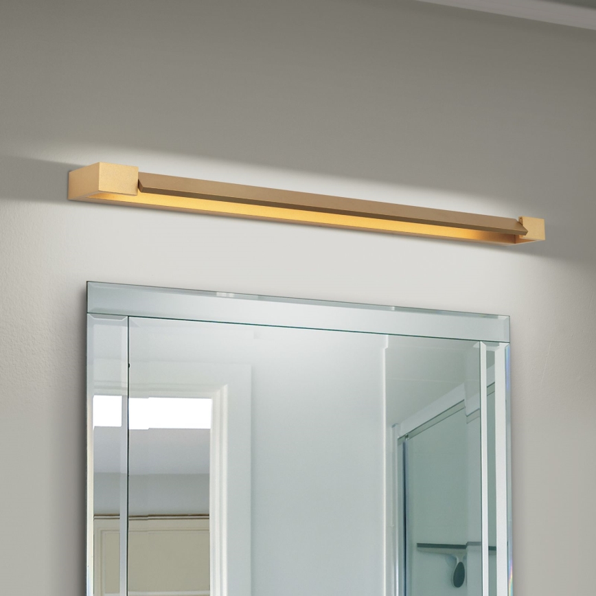 Illuminazione a LED per specchi da bagno MARILYN LED/24W/230V 90 cm IP44 oro