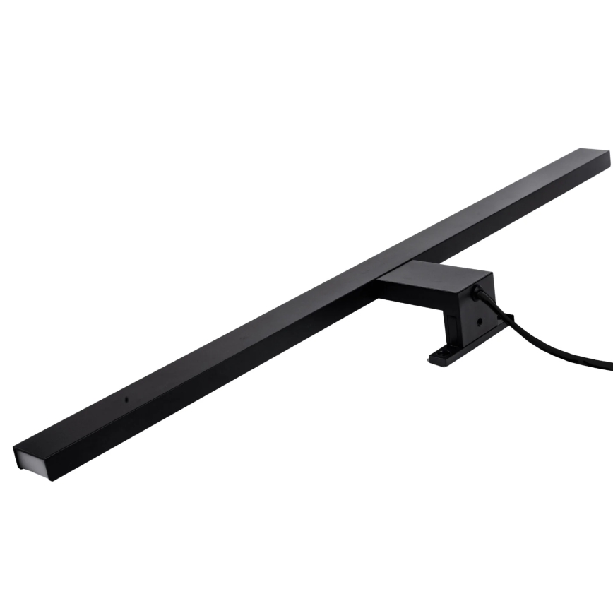 Illuminazione a LED per specchi da bagno SAMOS LED/15W/230V 4000K 90 cm IP44 nero
