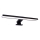 Illuminazione a LED per specchi da bagno SAMOS LED/8W/230V 4000K 40 cm IP44 nero