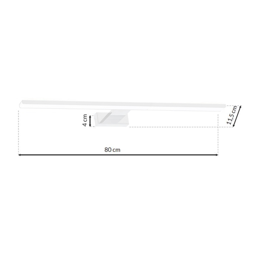 Illuminazione a LED per specchi da bagno SHINE WHITE LED/15W/230V IP44