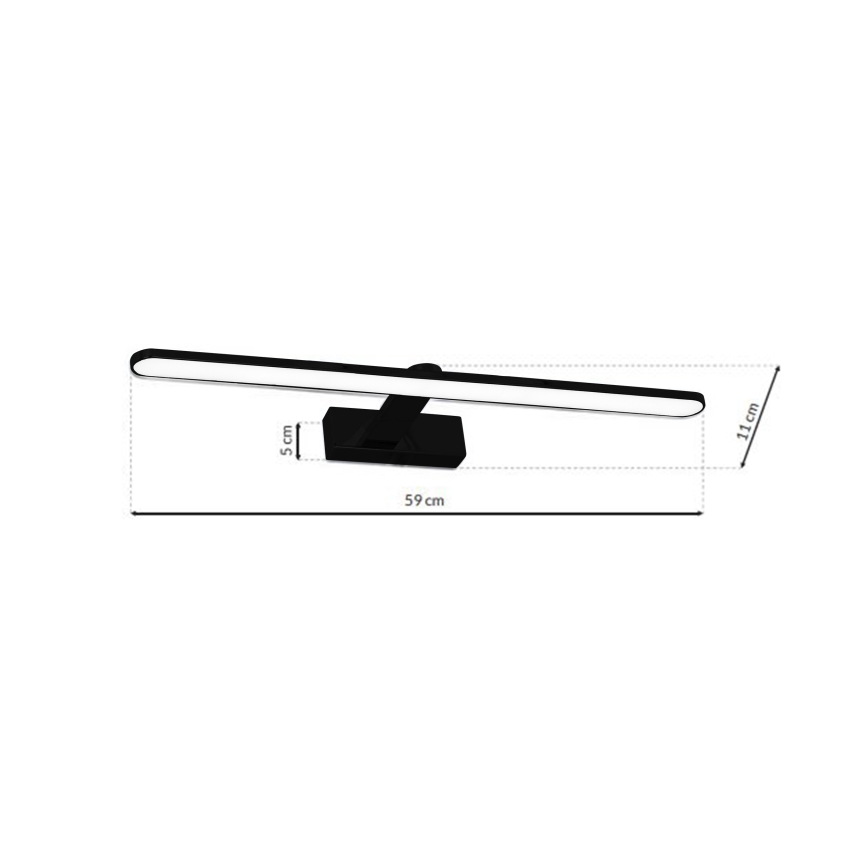 Illuminazione a LED per specchi da bagno SPLASH LED/12W/230V IP44