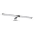 Illuminazione a LED per specchio da bagno 2 in 1 APA LED/6W/230V 40 cm IP44 cromo lucido