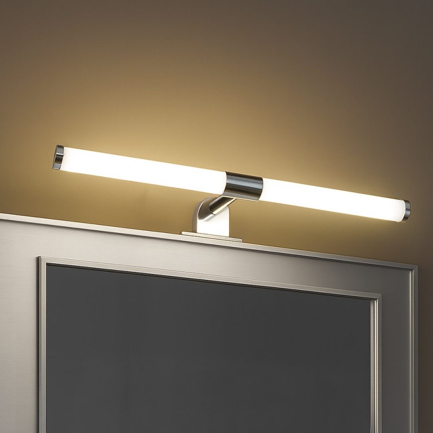 Illuminazione a LED per specchio da bagno 2 in 1 APA LED/6W/230V 40 cm IP44 cromo lucido