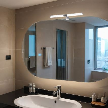 Illuminazione a LED per specchio da bagno 2 in 1 APA LED/6W/230V 40 cm IP44 cromo lucido