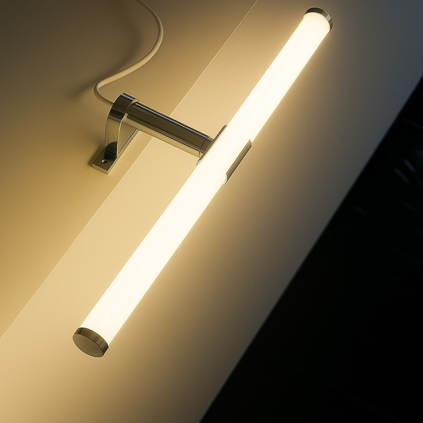 Illuminazione a LED per specchio da bagno 2 in 1 APA LED/6W/230V 40 cm IP44 cromo lucido
