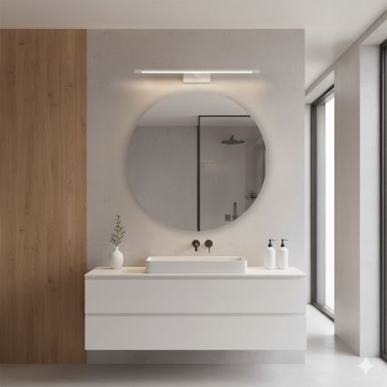 Illuminazione LED per specchio da bagno KLIMT LED/12W/230V 3000/4000/6000K 60 cm IP44 bianco
