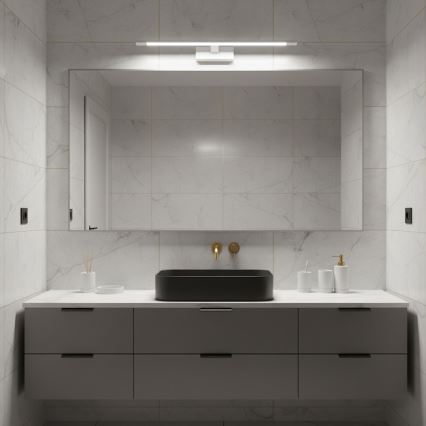 Illuminazione LED per specchio da bagno KLIMT LED/12W/230V 3000/4000/6000K 60 cm IP44 bianco